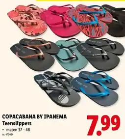 Lidl Copacabana by Ipanema Teenslippers aanbieding