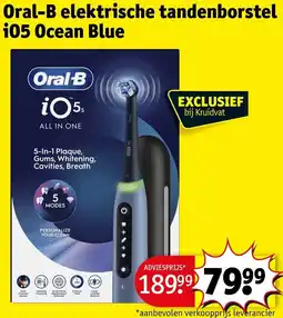 Kruidvat Oral-b elektrische tandenborstel i05 ocean blue aanbieding