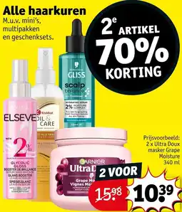Kruidvat Alle haarkuren aanbieding