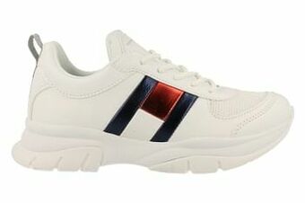Berca Shoes Tommy Hilfiger Sneaker Chuncky Meisjes - Wit aanbieding