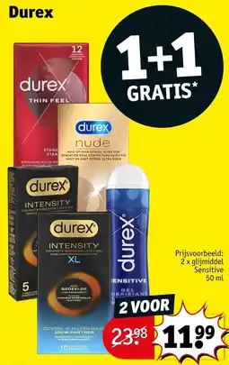 Kruidvat Durex aanbieding