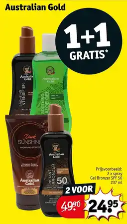 Kruidvat Australian Gold aanbieding