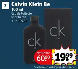 Kruidvat Calvin klein be aanbieding