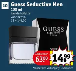 Kruidvat Guess seductive men aanbieding