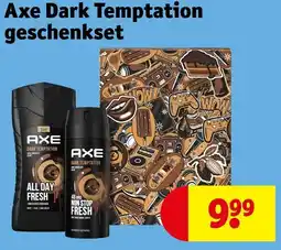 Kruidvat Axe dark temptation geschenkset aanbieding