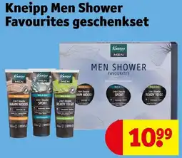 Kruidvat Kneipp men shower favourites geschenkset aanbieding