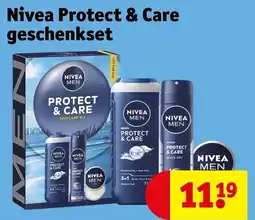 Kruidvat Nivea protect & care geschenkset aanbieding