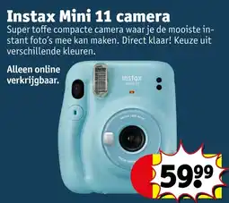 Kruidvat Instax mini 11 camera aanbieding
