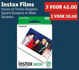 Kruidvat Instax Films aanbieding