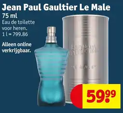 Kruidvat Jean paul gaultier le male aanbieding