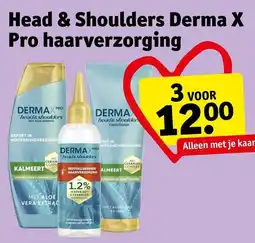 Kruidvat Head & Shoulders Derma X Pro Haarverzorging aanbieding