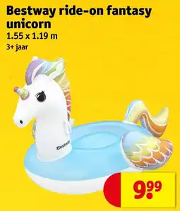 Kruidvat Bestway ride-on fantasy unicorn aanbieding