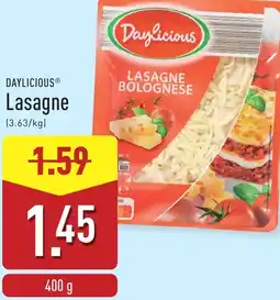 ALDI Daylicious Lasagne aanbieding
