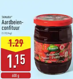 ALDI Tamara Aardbeienconfituur aanbieding
