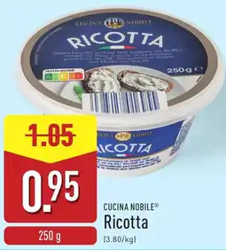 ALDI Cucina Nobile Ricotta aanbieding