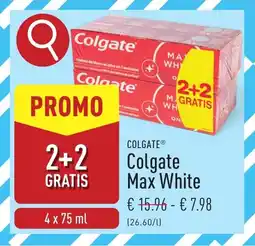 ALDI Colgate Max White aanbieding