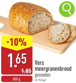 ALDI Vers meergranenbrood aanbieding
