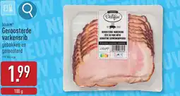 ALDI Délifin Geroosterde varkensrib aanbieding