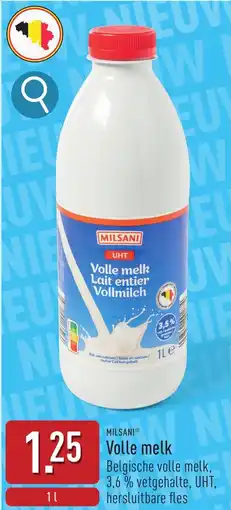 ALDI Milsani Volle melk aanbieding