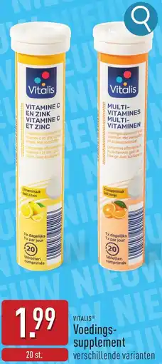 ALDI Vitalis Voedingssupplement aanbieding