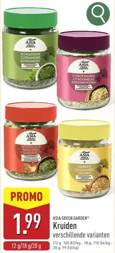 ALDI Asia Green Garden Kruiden aanbieding