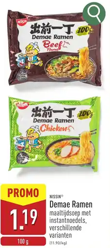 ALDI Nissin Demae Ramen aanbieding
