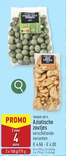 ALDI Trader Joe's Aziatische zoutjes aanbieding