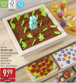 ALDI Playland Houten spel aanbieding