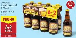 ALDI Grimbergen Blond bier aanbieding