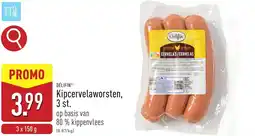 ALDI Délifin Kipcervelaworsten aanbieding