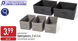 ALDI Home Creation Opbergdozen aanbieding