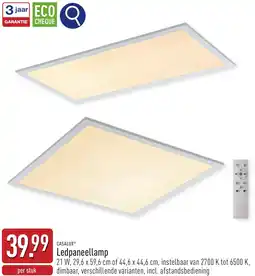 ALDI Casalux Ledpaneellamp aanbieding