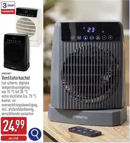ALDI Ambiano Ventilatorkachel aanbieding