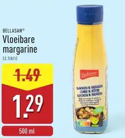 ALDI Bellasan Vloeibare margarine aanbieding