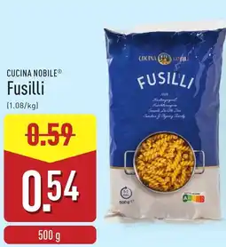 ALDI Cucina Nobile Fusilli aanbieding