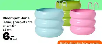 Bloempot Jans