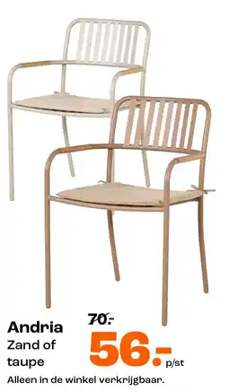 Kwantum Andria tuinstoelen aanbieding