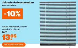 Kwantum Jaloezie Jade aluminium aanbieding