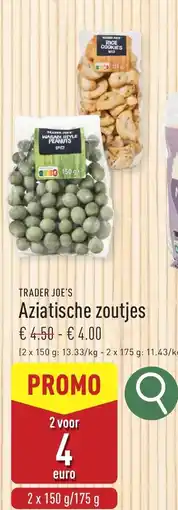 ALDI Trader Joe's Aziatische zoutjes aanbieding
