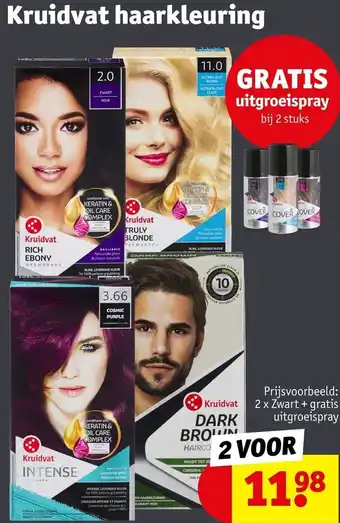 Kruidvat Kruidvat haarkleuring aanbieding