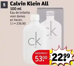 Kruidvat Calvin Klein All aanbieding