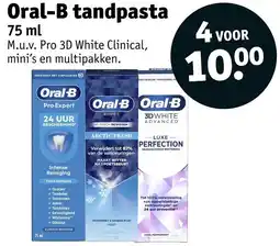 Kruidvat Oral-B tandpasta aanbieding