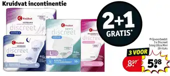Kruidvat Kruidvat incontinentie aanbieding