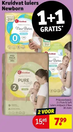 Kruidvat Kruidvat luiers Newborn aanbieding