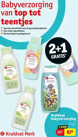 Kruidvat Kruidvat babyverzorging aanbieding