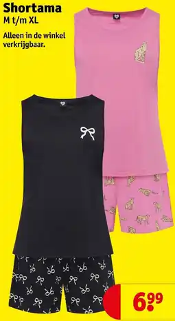 Kruidvat Shortama aanbieding