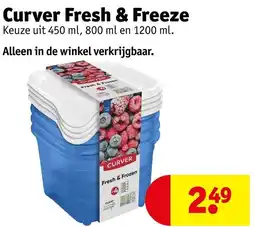 Kruidvat Curver Fresh & Freeze aanbieding
