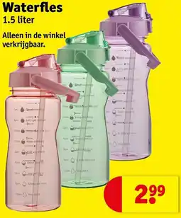 Kruidvat Waterfles aanbieding