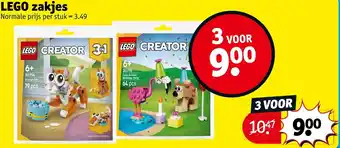 Kruidvat LEGO zakjes aanbieding