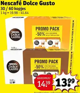 Kruidvat Nescafé Dolce Gusto aanbieding